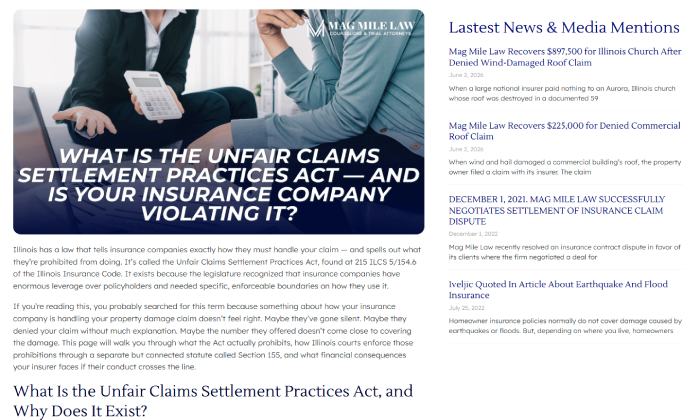 Featured legal article